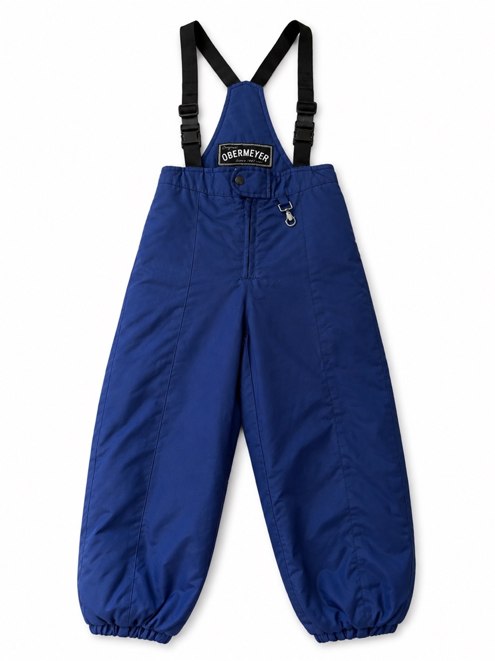Vintage Obermeyer Kids Ski Bib Overalls Size 7 Navy Blue 80s 90s Snow Pants Ski